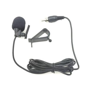 ZJ015MR RCA Lotus Plug Car Navigation DVD External Paste Microphone, Length: 3m (OEM)