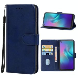 Leather Phone Case For TECNO Camon 12 Air(Blue) (OEM)