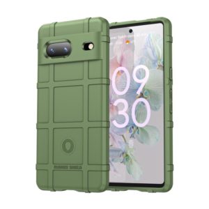 For Google Pixel 7 Full Coverage Shockproof TPU Phone Case(Green) (OEM)