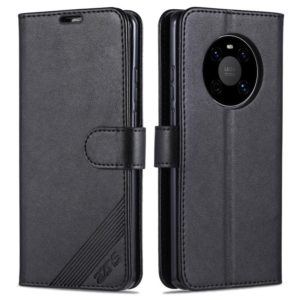 For Huawei Mate 40 AZNS Sheepskin Texture Horizontal Flip Leather Case with Holder & Card Slots & Wallet(Black) (AZNS) (OEM)