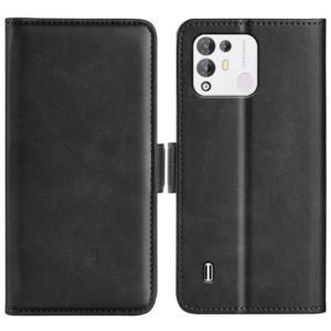 For Blackview A55 Pro Dual-side Magnetic Buckle Leather Phone Case(Black) (OEM)
