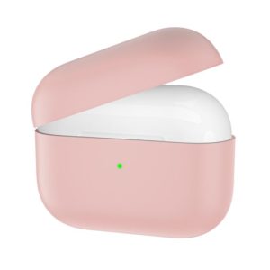 Split Silicone Earphone Protective Case For AirPods 3(Light Pink) (OEM)