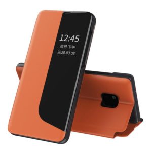For Huawei Mate 20 Pro Attraction Flip Holder Leather Phone Case(Orange) (OEM)