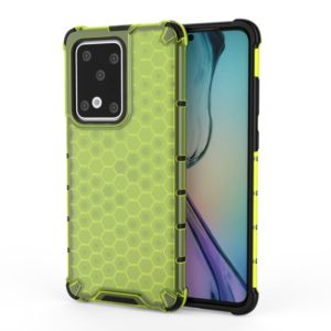 For Huawei P40 Shockproof Honeycomb PC + TPU Case(Green) (OEM)