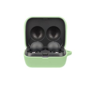 Bluetooth Earphone Silicone Protective Case For Sony LinkBuds WF-L900-2(Matcha Green) (OEM)
