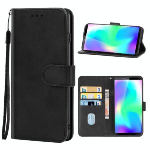 Leather Phone Case For CUBOT X19(Black) (OEM)