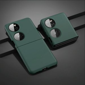 For Huawei P50 Pocket Oil-sprayed Ultra-thin Folding Phone Case(Green) (OEM)