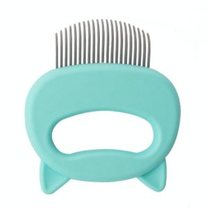 Pet Lice Comb Cat Hair Removal Comb Pet Massage Supplies(Green) (OEM)