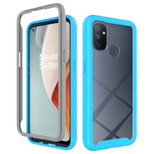 For OnePlus Nord N100 Starry Sky Solid Color Series Shockproof PC + TPU Protective Case(Baby Blue) (OEM)