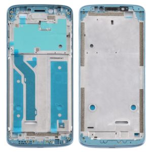 Front Housing LCD Frame Bezel Plate for Motorola Moto E5 Plus (Blue) (OEM)