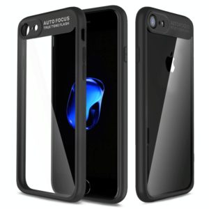 ROCK For iPhone SE 2020 & 8 & 7 Ultra-thin TPU + PC Dropproof Protective Case Cover(Black) (ROCK) (OEM)