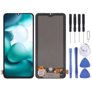 Original AMOLED Material LCD Screen and Digitizer Full Assembly for Xiaomi Redmi 10X PRO 5G / Redmi 10X 5G (OEM)