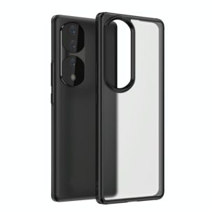 For Honor 70 Pro Four-corner Shockproof TPU + PC Phone Case(Black) (OEM)