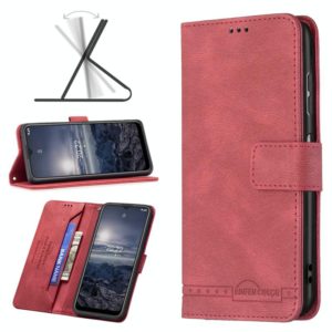 For Nokia G21 / G11 Magnetic Clasp RFID Blocking Anti-Theft Leather Case(Red) (OEM)