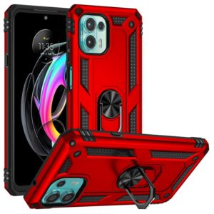 For Motorola Moto Edge 20 Lite Shockproof TPU + PC Phone Case(Red) (OEM)
