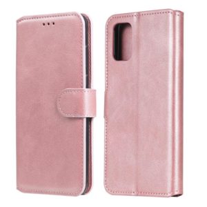 For Samsung Galaxy M31s Classic Calf Texture PU + TPU Horizontal Flip Leather Case, with Holder & Card Slots & Wallet(Rose Gold) (OEM)
