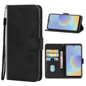 Leather Phone Case For BLU G71+(Black) (OEM)