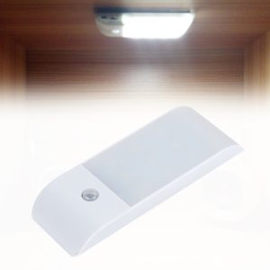 PIR Human Body Motion Sensor White Light LED Night Light, 1W 12 LEDs 240 LM USB Charging, Sensor Distance: 3m, DC 5V (OEM)