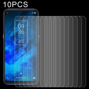 For TCL 10 5G 10 PCS 0.26mm 9H 2.5D Tempered Glass Film (OEM)
