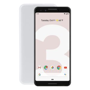 TPU Phone Case For Google Pixel 3 lite(Transparent White) (OEM)