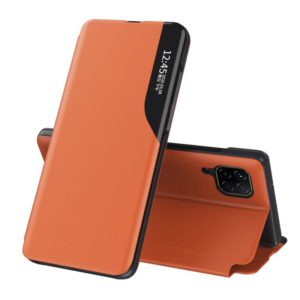 For Huawei P40 Lite / Nova 6 SE / Nova 7i Attraction Flip Holder Leather Phone Case(Orange) (OEM)