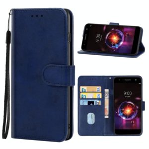 Leather Phone Case For LG X power 3 / X5 2018(Blue) (OEM)