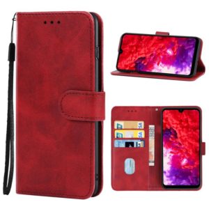 For Infinix Itel A48 Leather Phone Case(Red) (OEM)