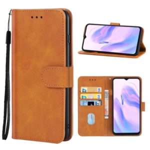 Leather Phone Case For Blackview A70(Brown) (OEM)