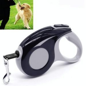 Automatic Pet Traction Device Household Dog Walking Retractable Traction Rope, Length:5m(Black) (OEM)
