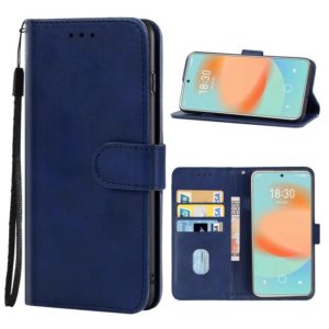 Leather Phone Case For Meizu 18x(Blue) (OEM)