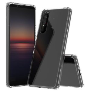 For Sony Xperia 1 II Scratchproof TPU + Acrylic Protective Case(Transparent) (OEM)