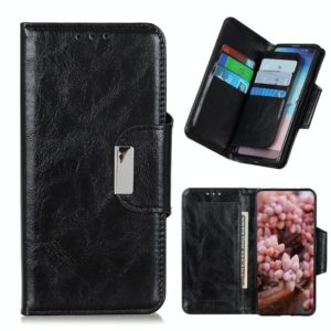 For Kyocera Android One S9 Crazy Horse Texture Magnetic Buckle Leather Phone Case(Black) (OEM)