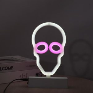LED Neon Light Festive Atmosphere Decoration Lights Bar Shop Decoration Lights(Skull) (OEM)