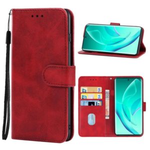 For Honor 60 Leather Phone Case(Red) (OEM)