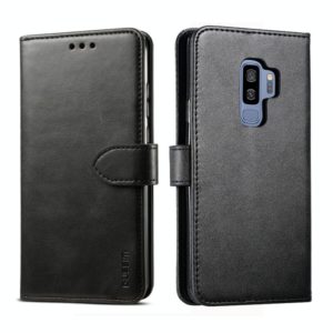 For Galaxy S9 GUSSIM Business Style Horizontal Flip Leather Case with Holder & Card Slots & Wallet(Black) (GUSSIM) (OEM)