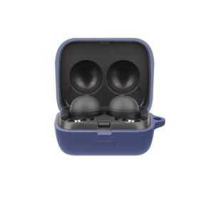 Bluetooth Earphone Silicone Protective Case For Sony LinkBuds WF-L900-2(Navy Blue) (OEM)