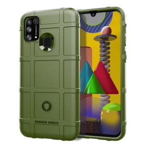 For Xiaomi Redmi 9C Full Coverage Shockproof TPU Case(Army Green) (OEM)