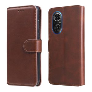 For Honor 50 SE / Huawei nova 9 SE Classic Calf Texture Flip Leather Case(Brown) (OEM)