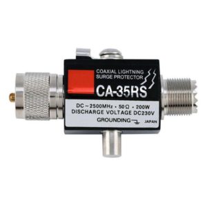 CA-35RS PL259 SO239 Walkie Talkie Radio Repeater Coaxial Lightning Antenna Surge Protector (OEM)