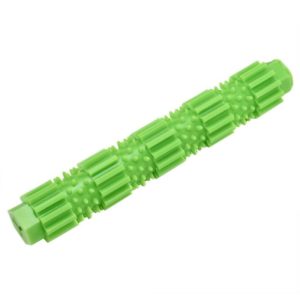 PT025 Dog Mask Tooth Rod TPR Dog Toothbrush(Large Green) (OEM)