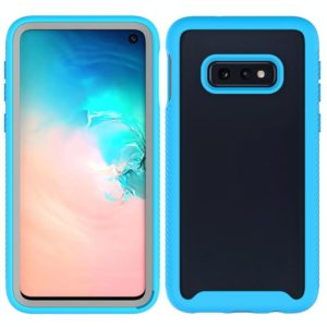 For Samsung Galaxy S10e Starry Sky Solid Color Series Shockproof PC + TPU Protective Case(Baby Blue) (OEM)