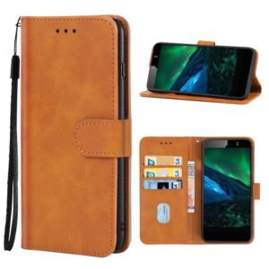 For Tecno Camon CX Air Leather Phone Case(Brown) (OEM)