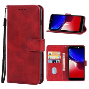 For Tecno P32 Leather Phone Case(Red) (OEM)