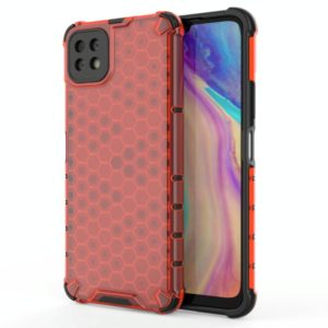 For Huawei Enjoy 20 Shockproof Honeycomb PC + TPU Case(Red) (OEM)