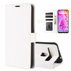 For TCL 10L R64 Texture Single Horizontal Flip Protective Case with Holder & Card Slots & Wallet& Photo Frame(White) (OEM)
