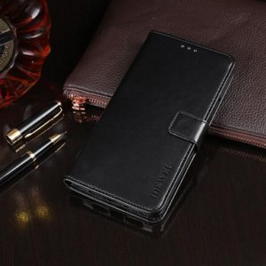 For Motorola Moto E30 idewei Crazy Horse Texture Leather Phone Case(Black) (idewei) (OEM)