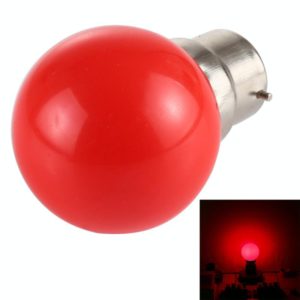 B22 3W 160LM 8 LEDs LED Energy Saving Bulbs, AC 110V(Red Light) (OEM)