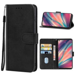 Leather Phone Case For Wiko View 5(Black) (OEM)
