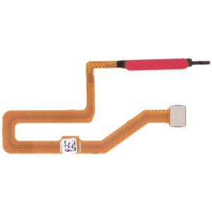 Fingerprint Sensor Flex Cable for LG Q52 LM-Q520N (Red) (OEM)