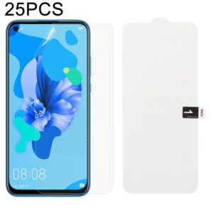 25 PCS Soft Hydrogel Film Full Cover Front Protector with Alcohol Cotton + Scratch Card for Huawei Nova 5i / P20 Lite (2019) (OEM)